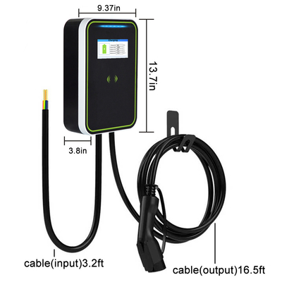 Electric Car Wallbox Charger Pulsar Plus PC body With App ev charger wallbox  7kw earth leakage protection OEM ODM