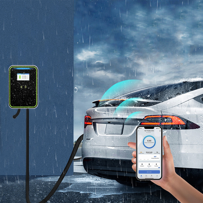 Electric Car Wallbox Charger Pulsar Plus PC body With App ev charger wallbox  7kw earth leakage protection OEM ODM