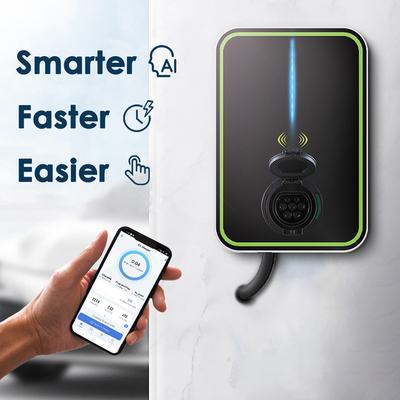 3.6KW / 7KW / 11KW / 22KW Home Ev Wallbox Charger With APP For Electric Car