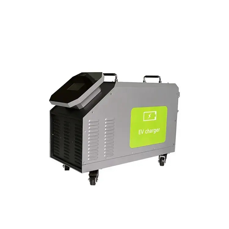 3in1 DC portable ev charger 7kw output 200-750V 20A OEM ODM fast ev charger portable